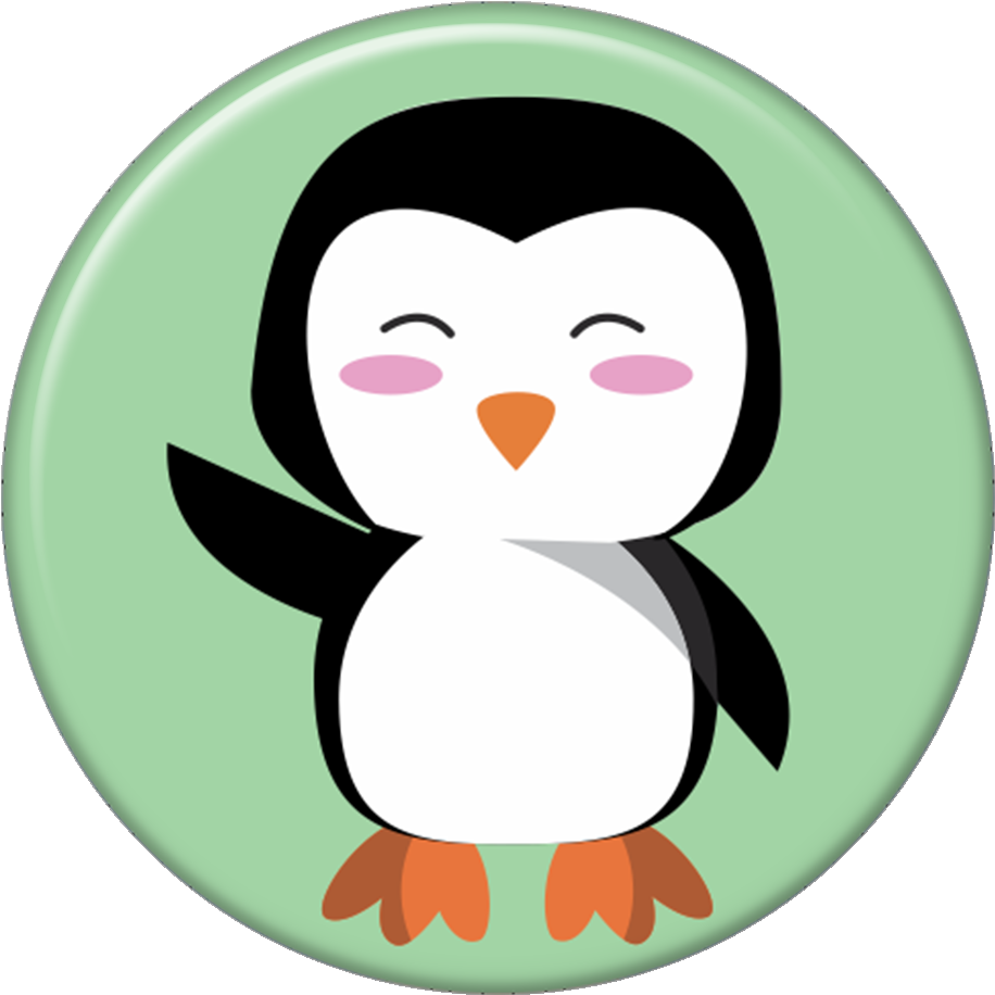 Ps426-01 - Adã©lie Penguin Clipart (1000x1000), Png Download