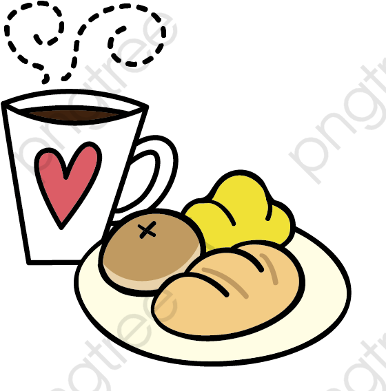 Breakfast Clipart Cartoon - Cartoon Images Of Breakfast - Png Download (625x625), Png Download