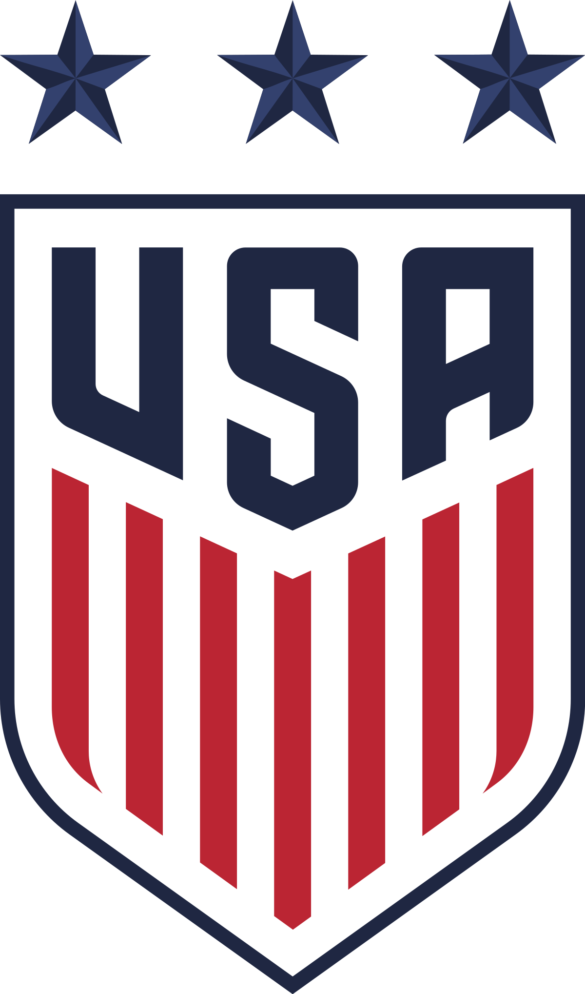 Usa Soccer Logo Png Clipart (1200x2037), Png Download