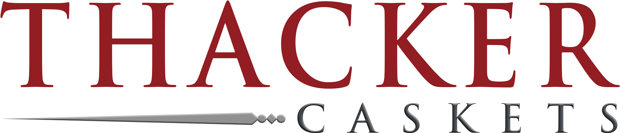 Header Graphic - Thacker Casket Clipart (2004x480), Png Download