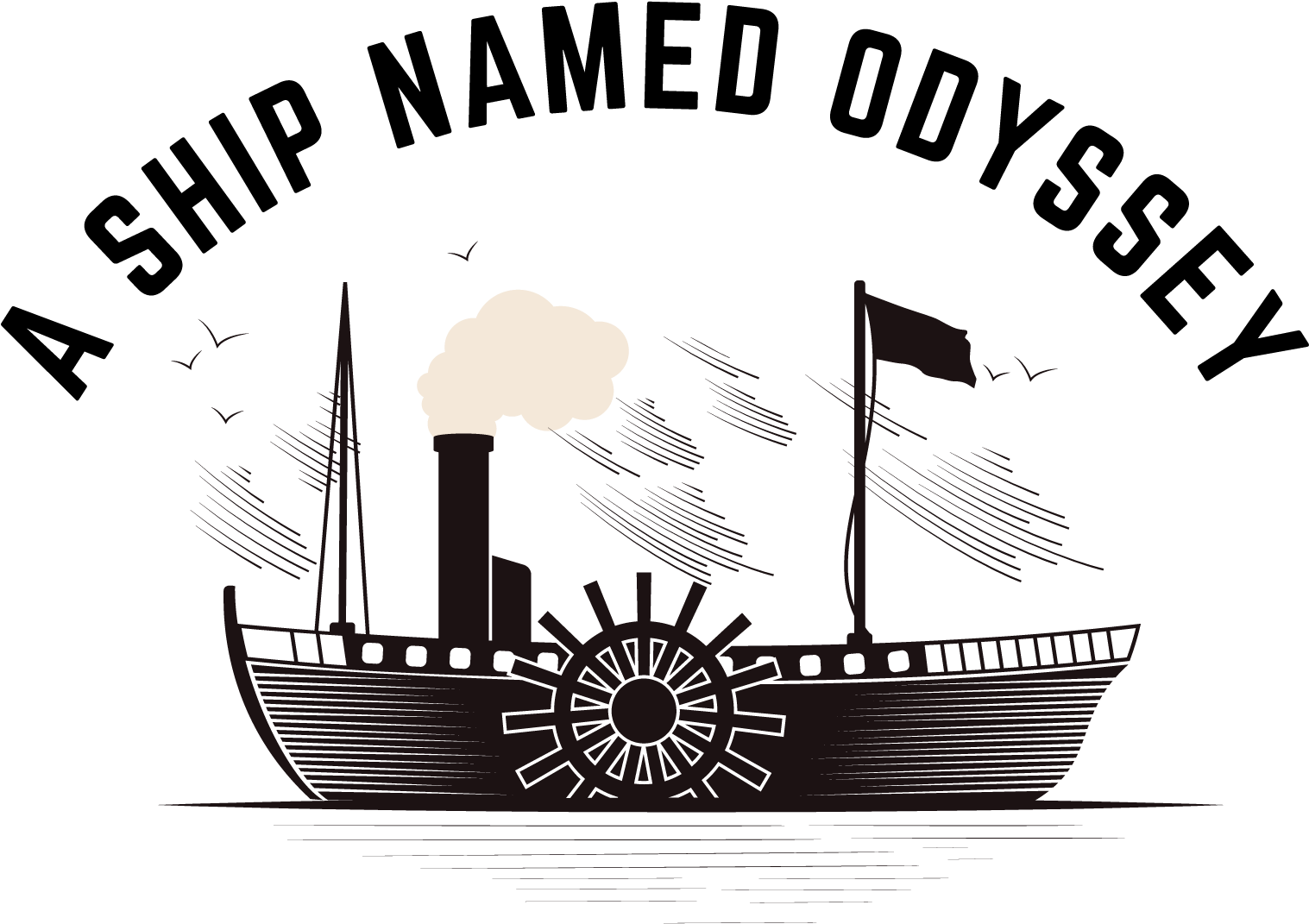 A Ship Named Odyssey Logo A - Illustration Clipart (1517x1071), Png Download