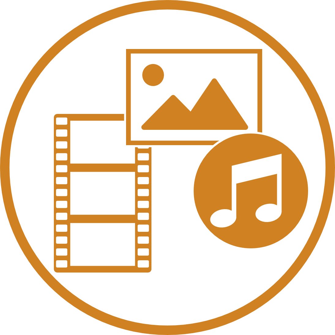 Multimediale Präsentationen - Circle Clipart (1095x1094), Png Download