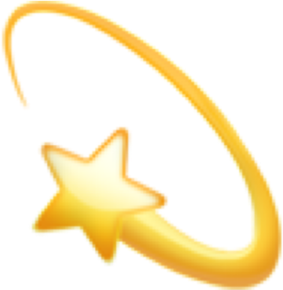 Emoji Png Star - Emoji Star Clipart (559x571), Png Download