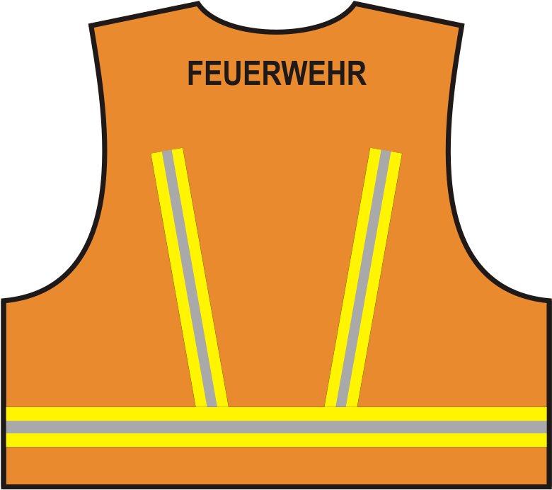 Oö Orange Feuerwehr Clipart (797x709), Png Download