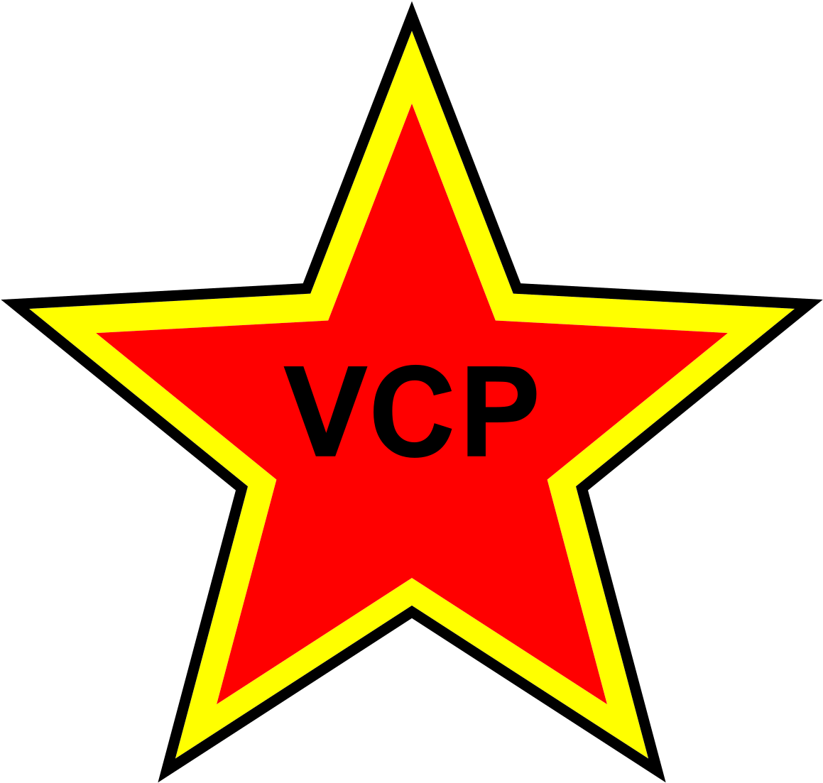 Communist Star Png - People's Liberation Army Logo Clipart (1200x1200), Png Download
