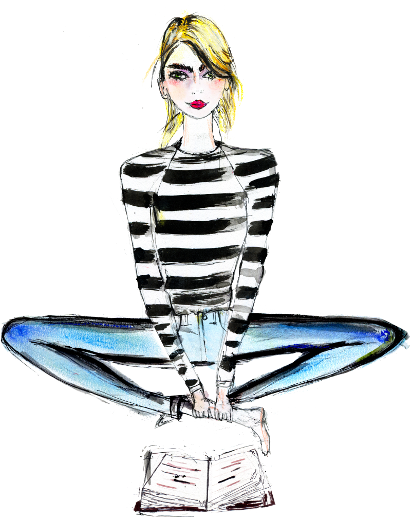 Belletrist What We're Reading Right Now - Illustration Clipart (800x1005), Png Download