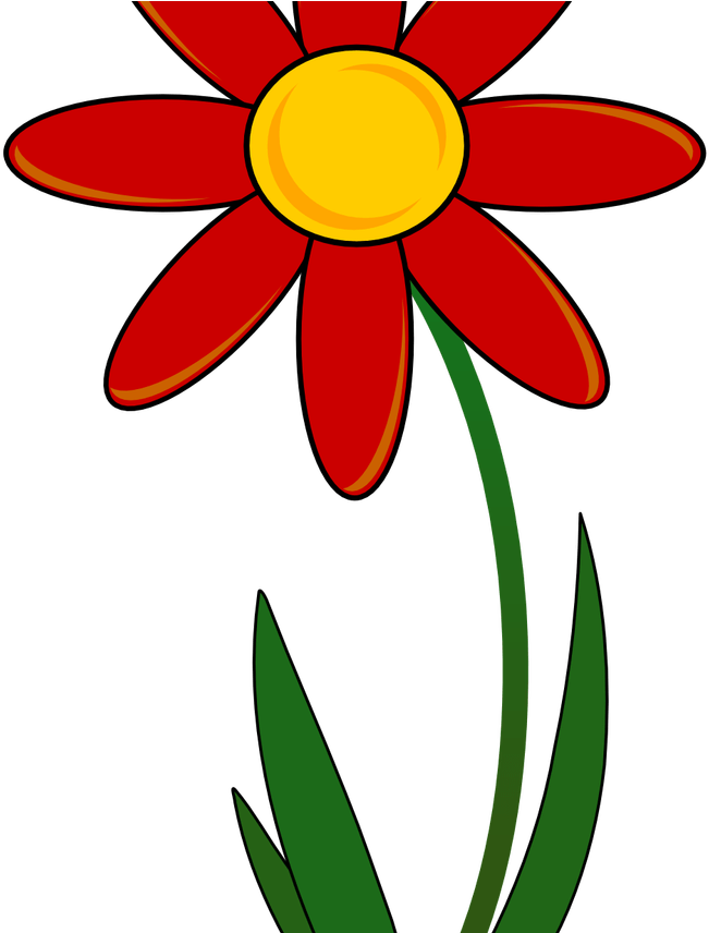 Red Flower Border Clip Art Clipart Panda Free Clipart - Png Download (1368x855), Png Download