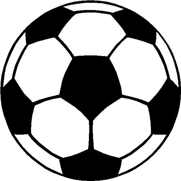 Soccer Ball Clipart Free Images Transparent Png - Soccer Clipart (598x598), Png Download