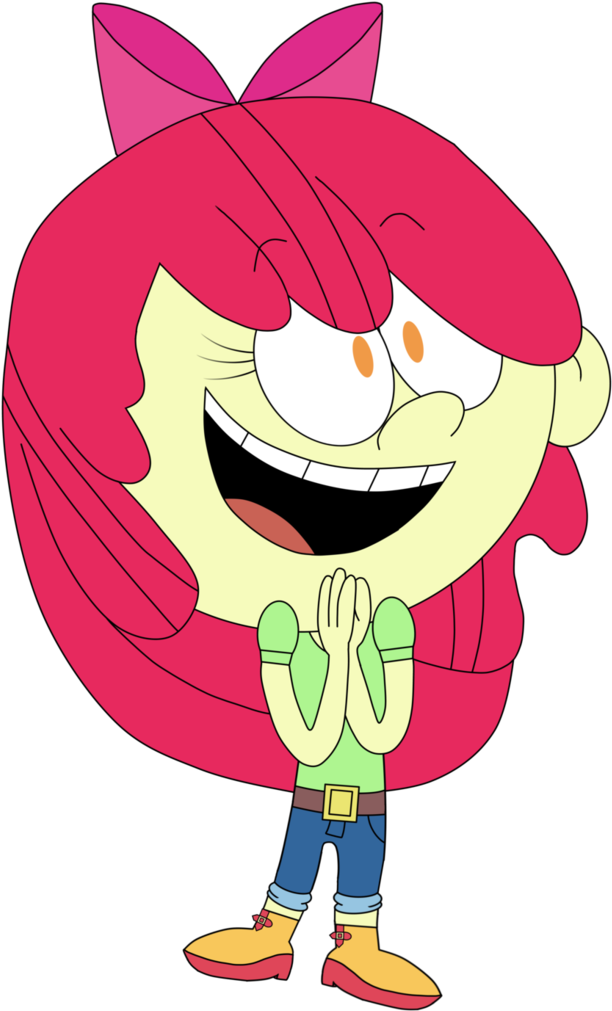 Loud House My Little Pony Style Clipart (612x1011), Png Download