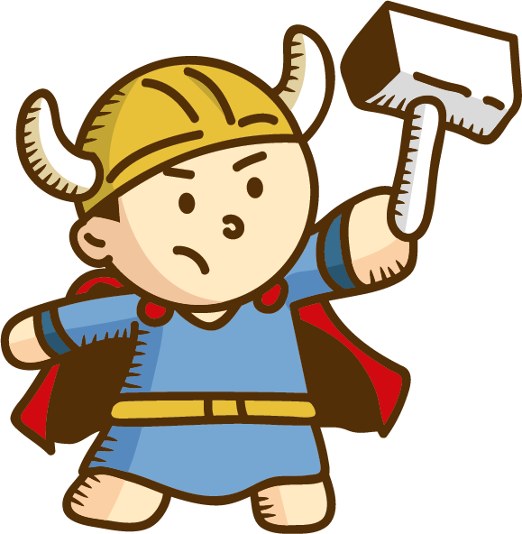 Redux-sagas Are The Hot New Way Of Working In The Redux - Cartoon Viking God Thor Clipart (579x592), Png Download