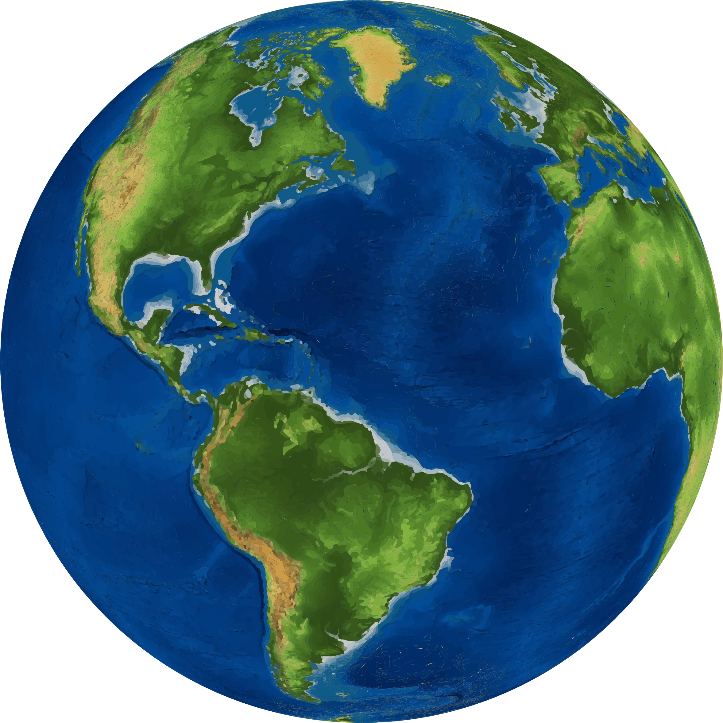 Earth Png - Clipart (2356x2356), Png Download