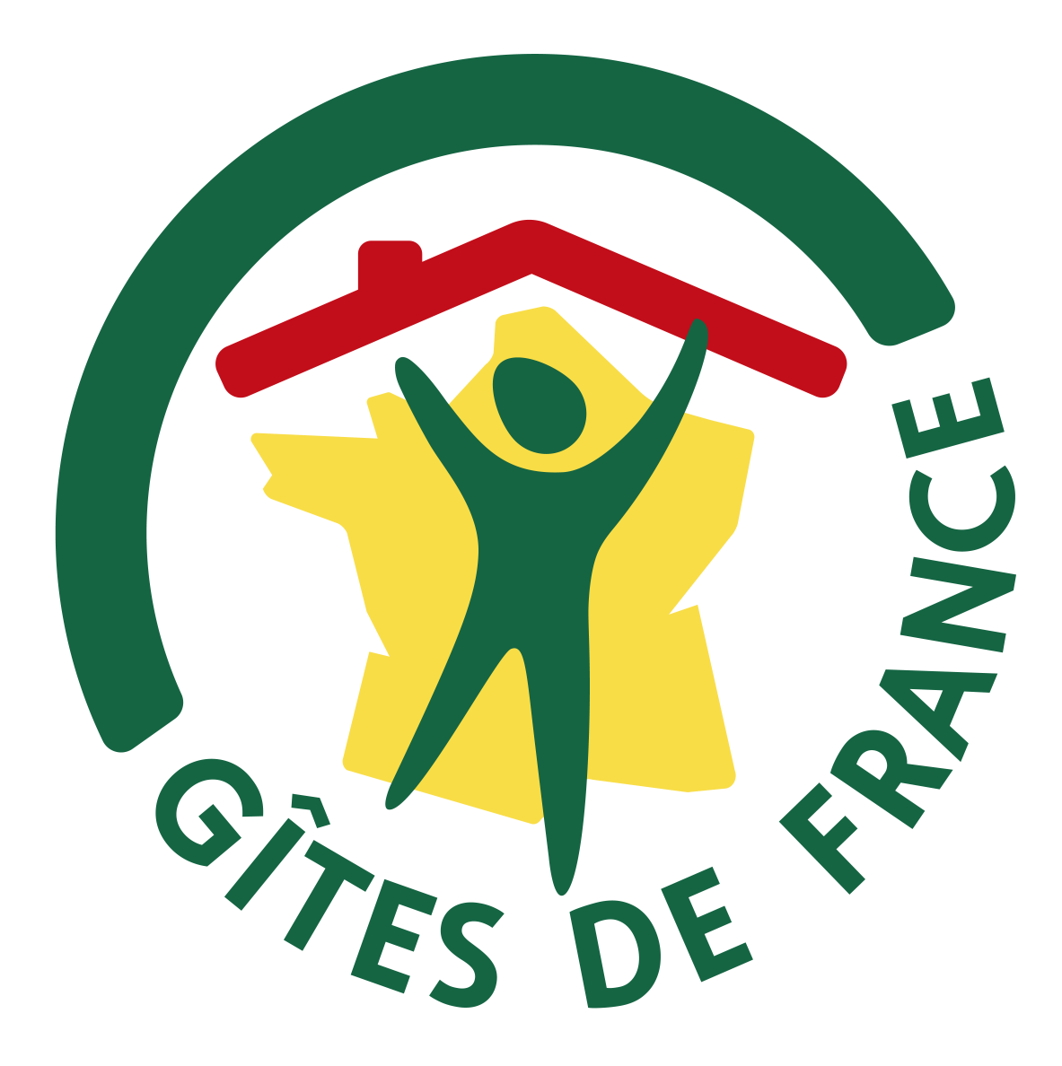 Logo Gîtes De France - Logo Gites De France Clipart (1183x1188), Png Download