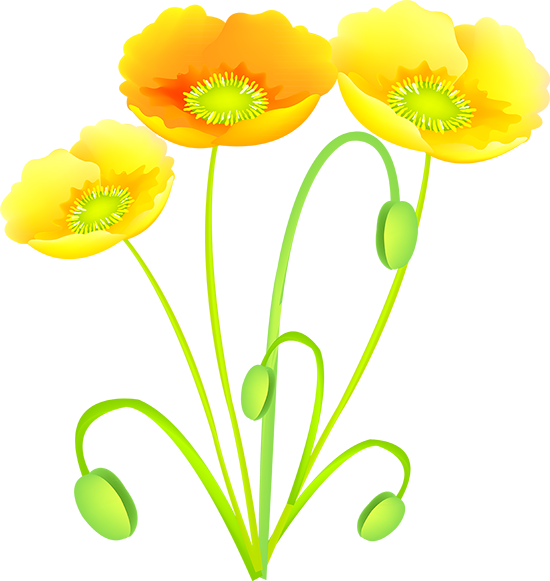 Tubes Fleurs - Spring Clipart (550x581), Png Download