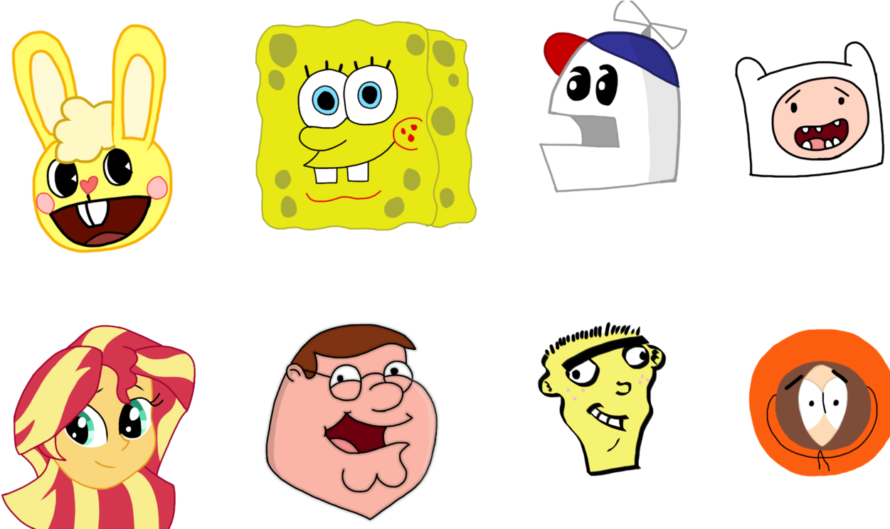 Adventure Time Artist Mrtheamazingdude Mtad Artistmrtheamazingdude - Spongebob Ed Edd N Eddy Clipart (1280x743), Png Download