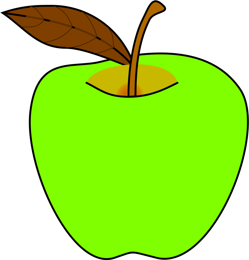 Green Apple Clipart Has - Png Download (570x599), Png Download