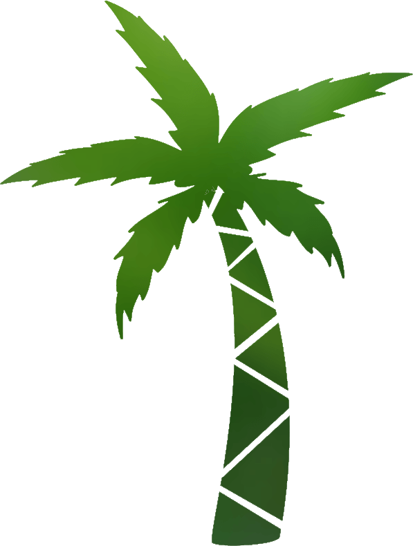 Island Clipart Transparent - Pokok Kelapa Sawit Png (597x790), Png Download