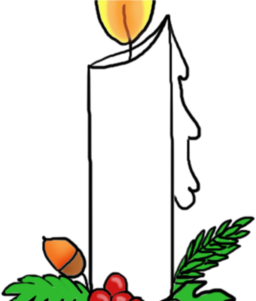 Free Candle Clipart Candle Clipart At Getdrawings Free - Merry Christmas Clip Art - Png Download (1024x1024), Png Download
