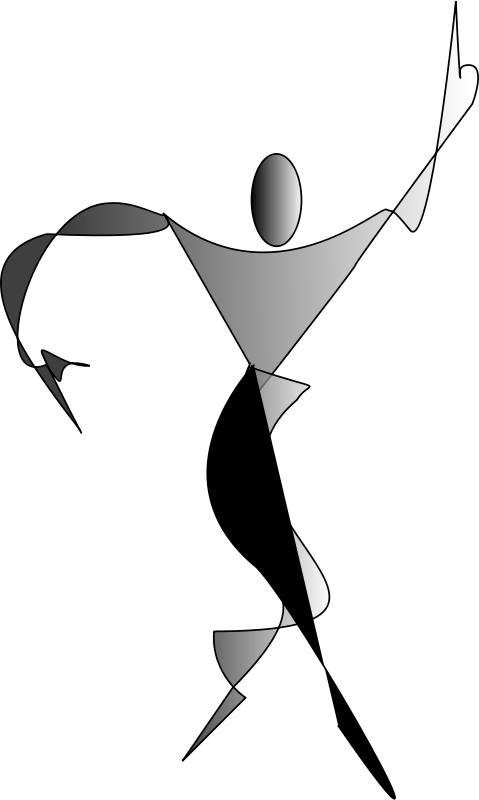 Free Expressionist Male Silouhette - Clip Art - Png Download (479x800), Png Download