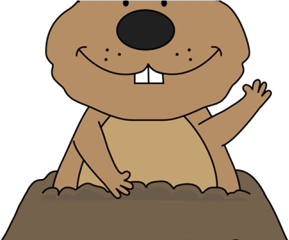 Groundhog Clipart Cute - Marmotte Clipart - Png Download (640x480), Png Download