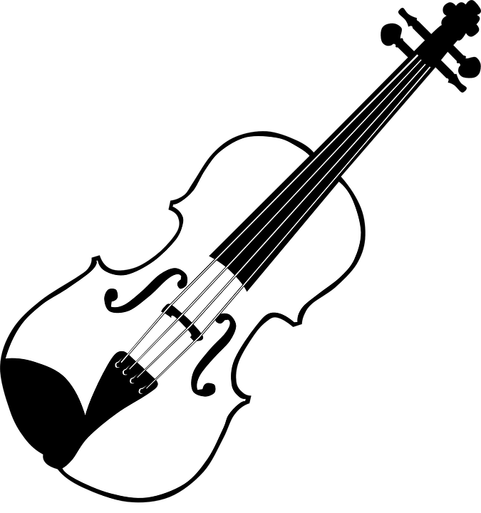 Violin Clip Art - Png Download (558x595), Png Download