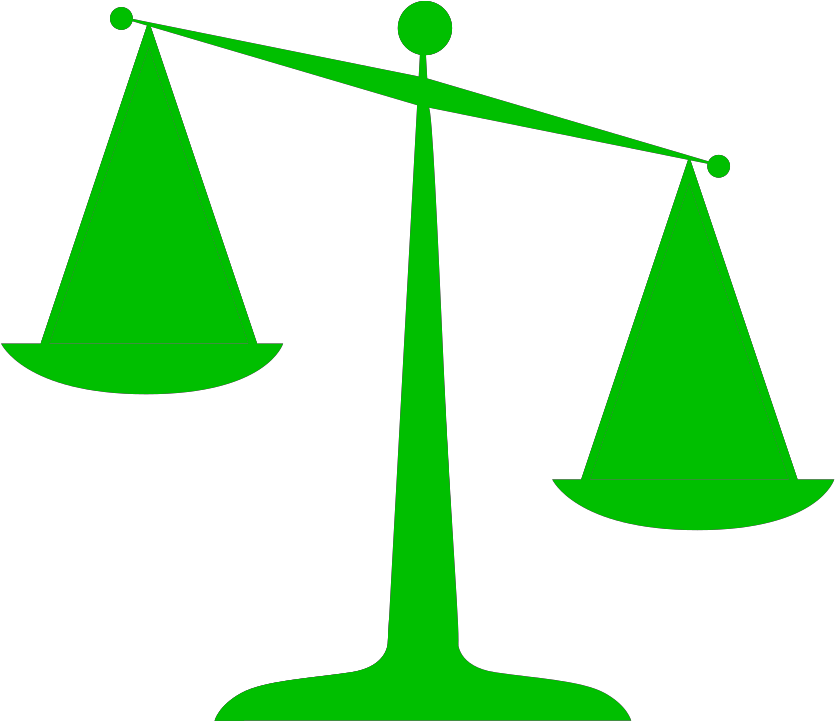 Scales Of Justice Clipart (600x518), Png Download