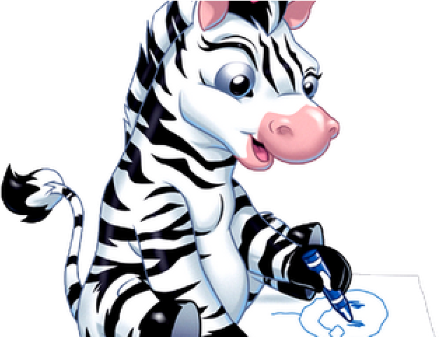 Zebra Clipart Two - Zebra - Png Download (640x480), Png Download