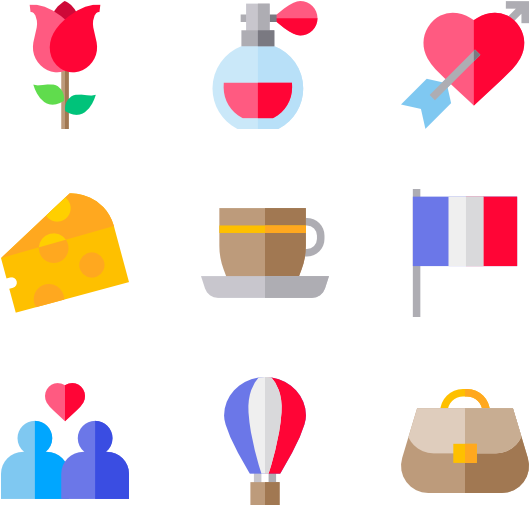France Clipart French Design - Png Download (600x564), Png Download