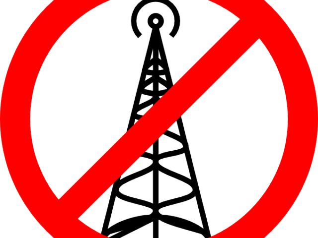 Tower Clipart Cell Site - Radio Tower Clipart - Png Download (640x480), Png Download