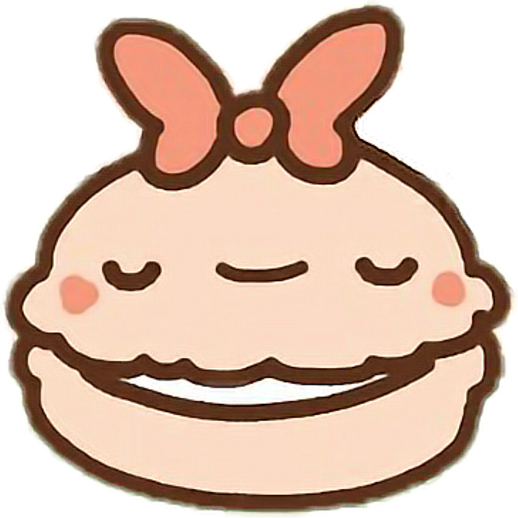 Kawaii Clawbert Macaron Freetoedit - Macaron Kawaii Clipart - Png Download (1024x1024), Png Download