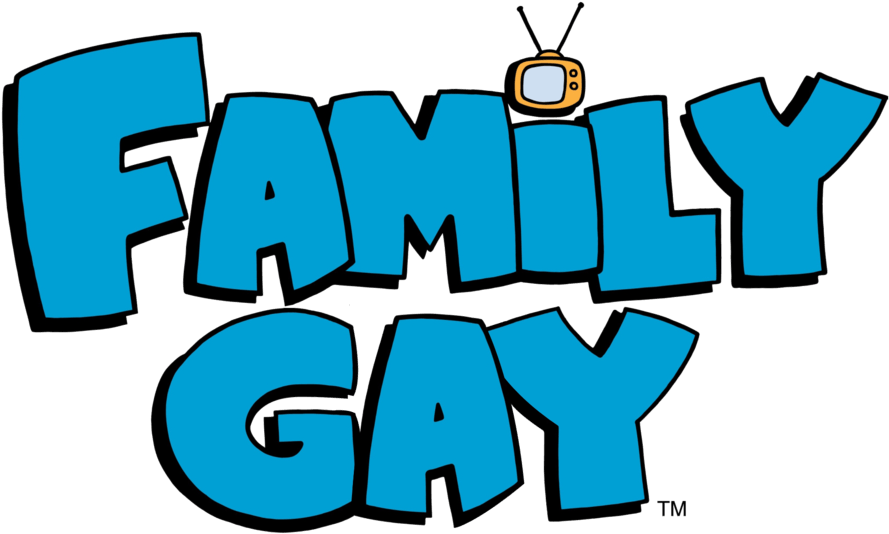 Gay Logo - Family Guy Png Clipart (900x551), Png Download