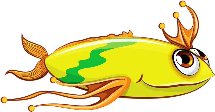 Cartoon - Fisch - Illustration Clipart (800x450), Png Download