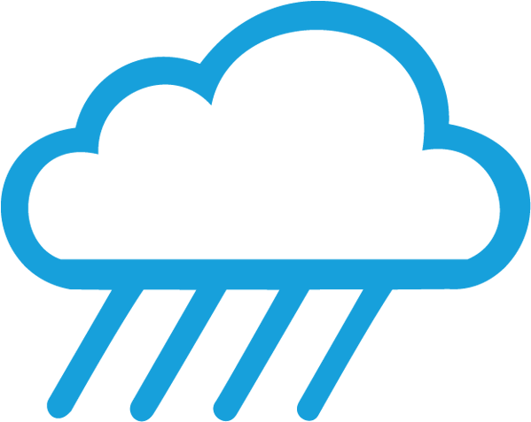 Cloud Rain Icons - Rain Water Harvesting Png Clipart (622x496), Png Download
