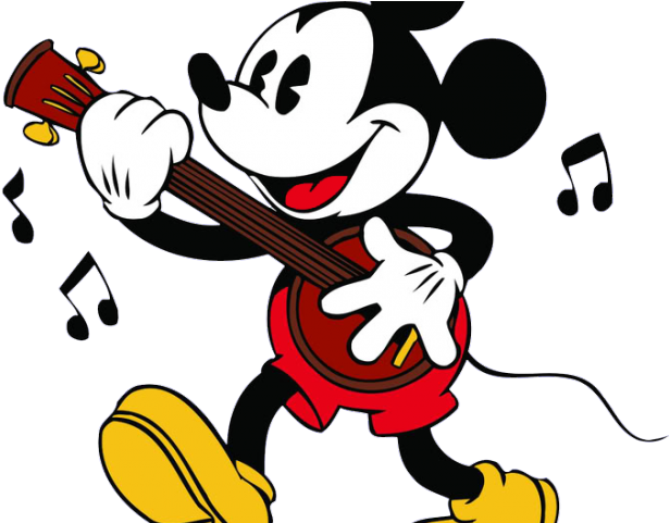 Mice Clipart Musical - Mickey Music - Png Download (640x480), Png Download