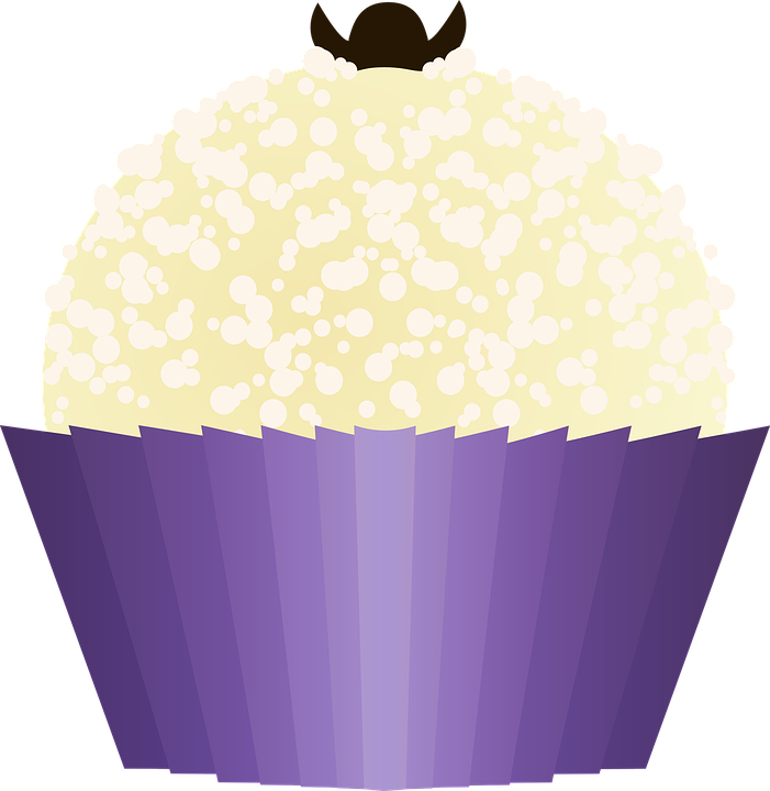 Leopard Lizard Clipart Cupcake - Desenho De Beijinho Doce - Png Download (701x720), Png Download