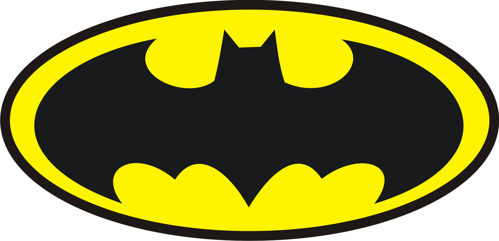 Batman Logo Outline Png