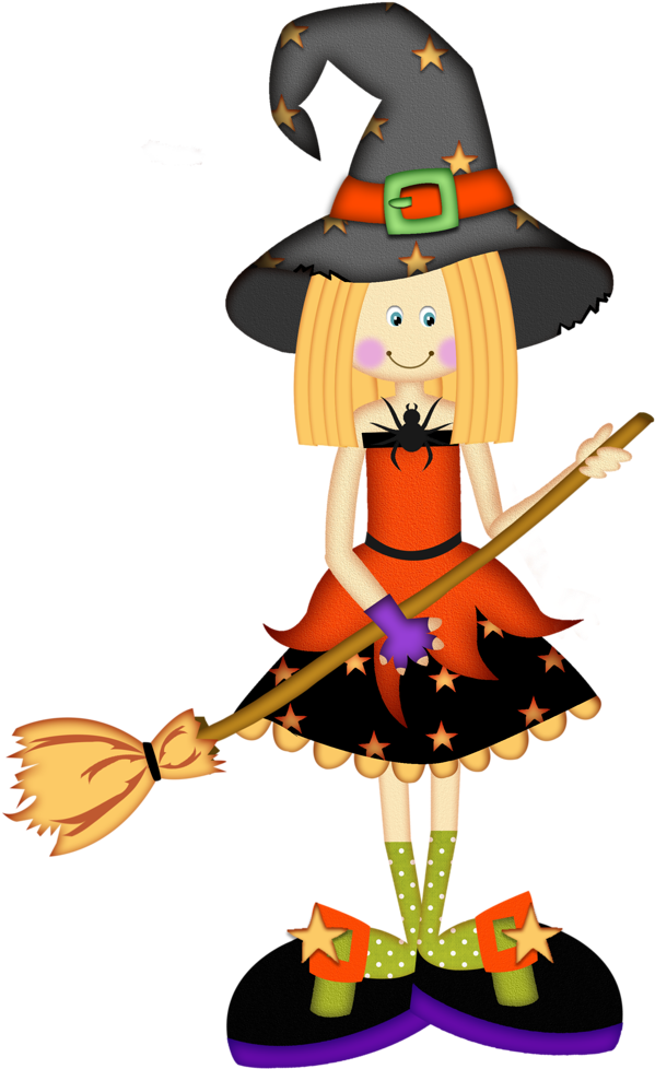B *✿*witches Around Us - Halloween Clipart (549x800), Png Download