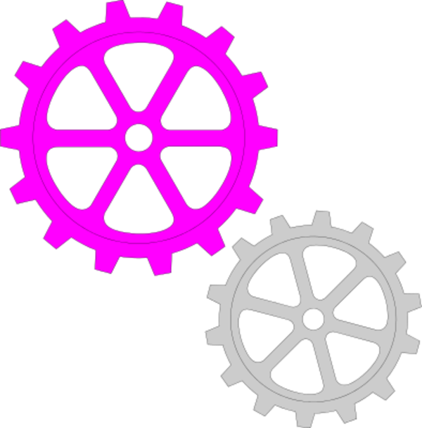 Best Photos Of Mechanical Clip Art Engineering - Gears Clip Art - Png Download (600x609), Png Download