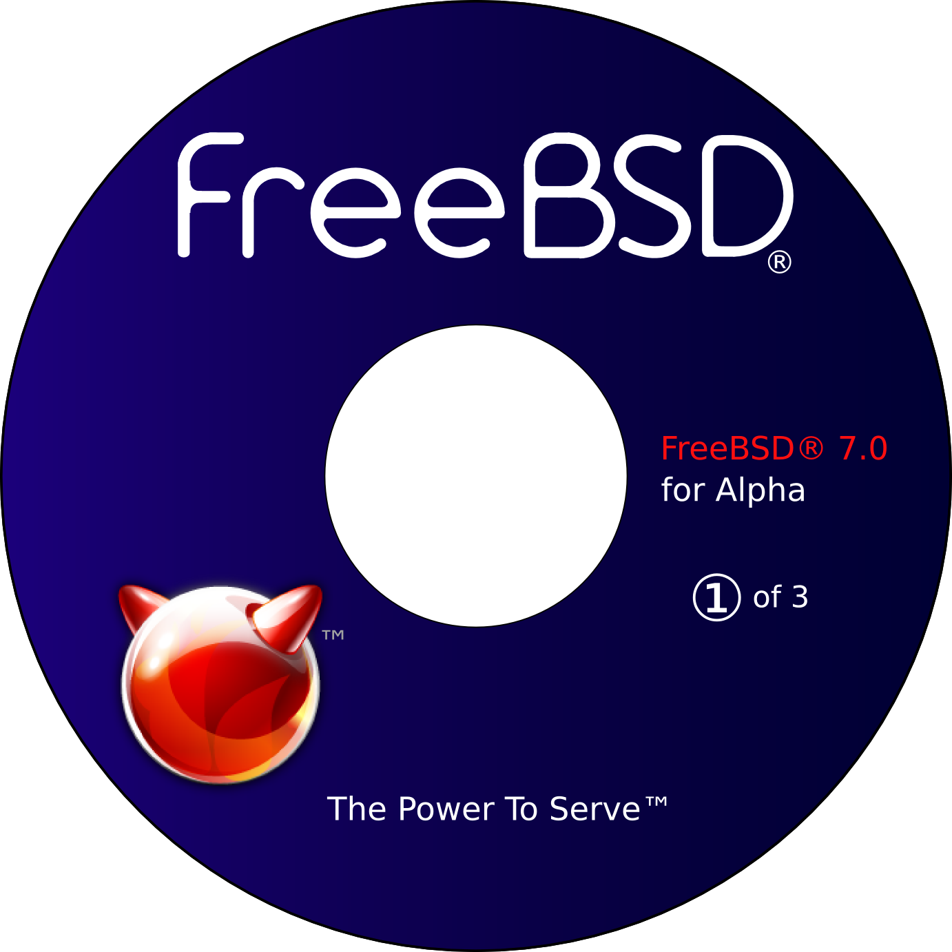 Cd - Freebsd Clipart (1382x1382), Png Download