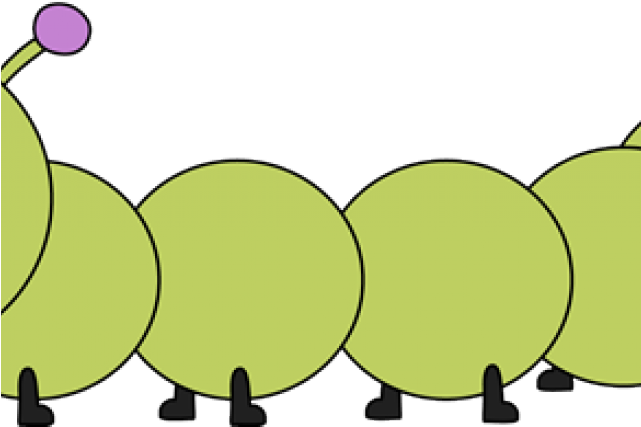 Long Clipart Caterpillar - Caterpillar Clipart Cute - Png Download (640x480), Png Download