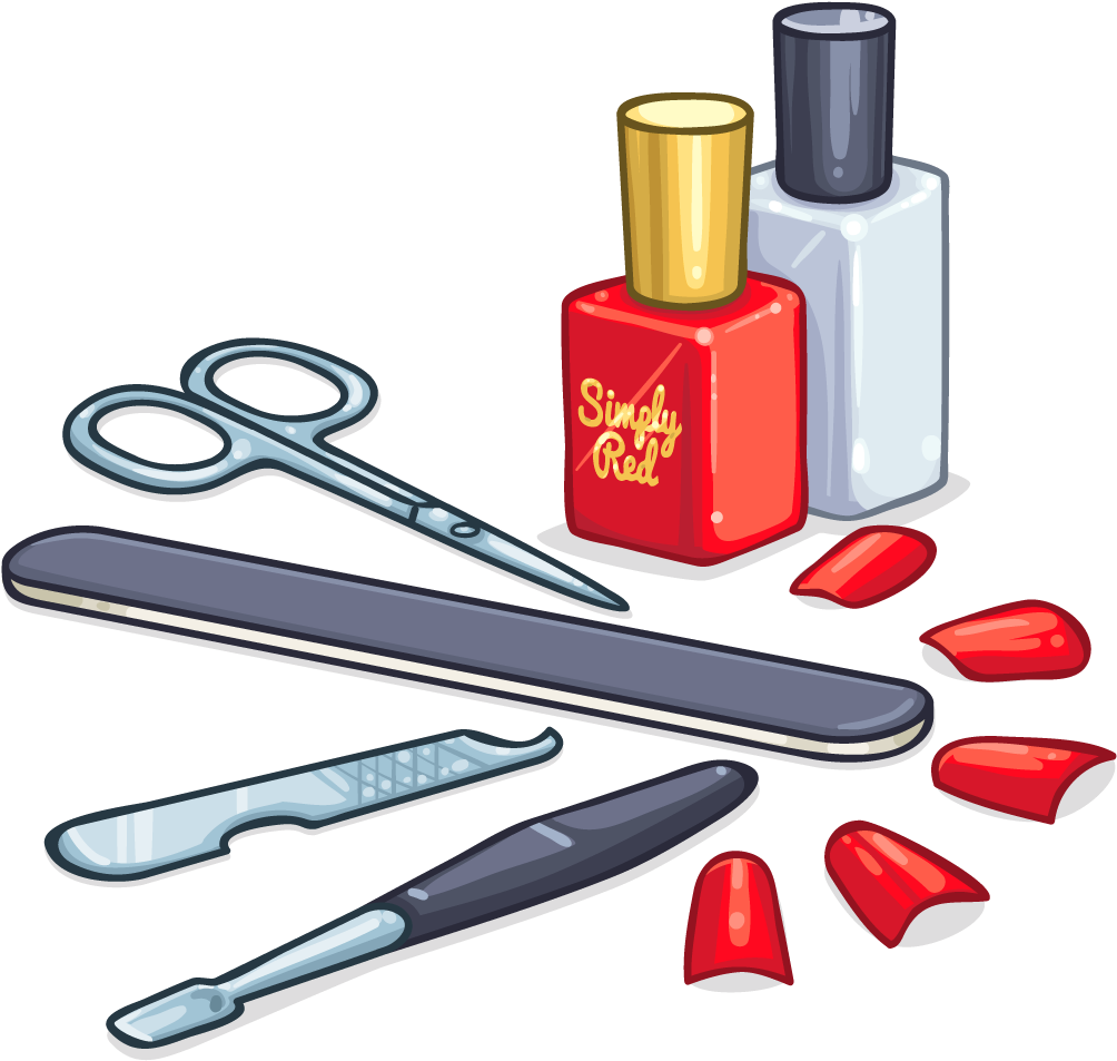 Pin Manicure Clip Art - Nail Care Tools Clip Art - Png Download (800x800), Png Download