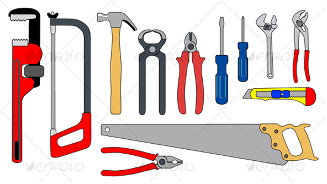 Newpicture14 - Hand Tools Clipart (1073x606), Png Download