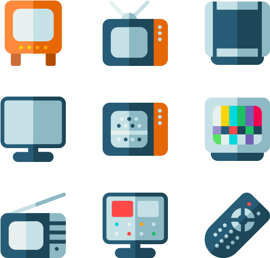 Television Clipart (600x564), Png Download