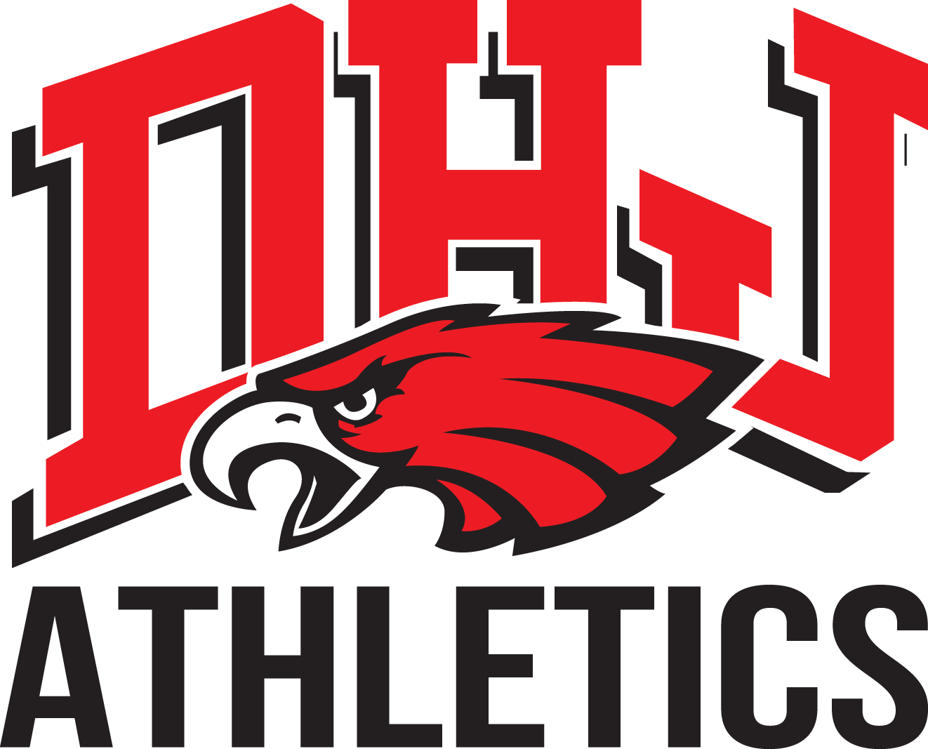 Girls Basketball - Diamond Hill Jarvis High School Mascot Clipart (1322x1067), Png Download