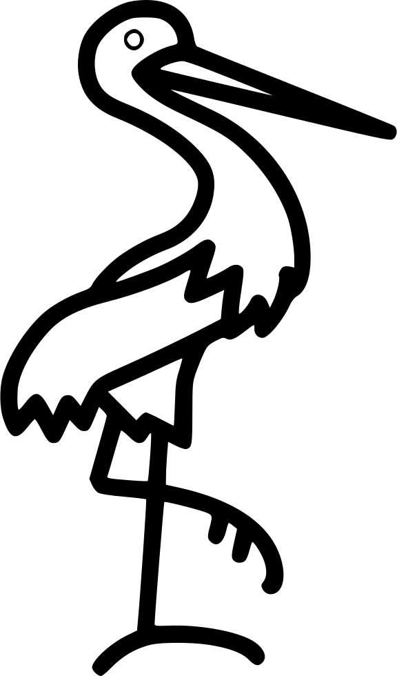 Pelican Comments Clipart (576x980), Png Download