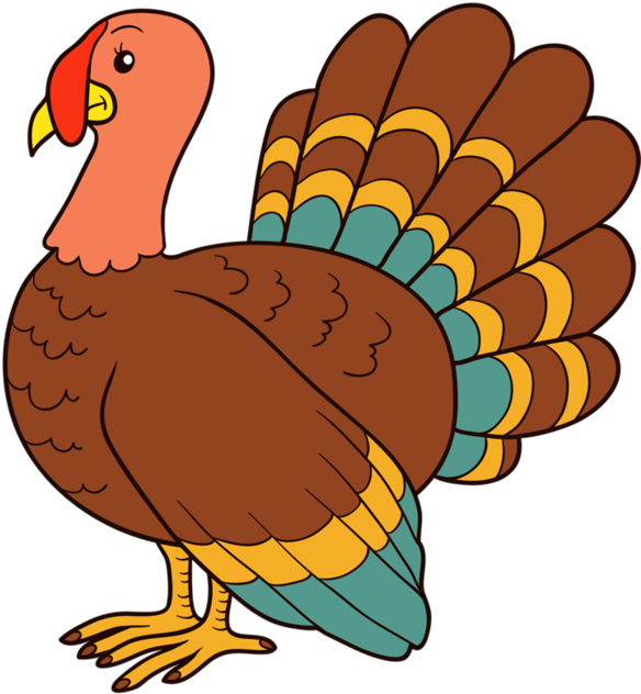 Shadow Of A Turkey Clipart (600x648), Png Download