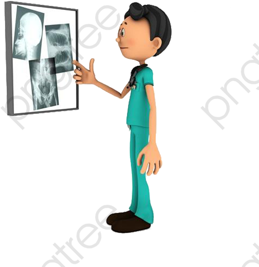 Doctor Of The Doctor X Ray Clipart Doctor - Imagenes De Rayos X Animadas - Png Download (600x600), Png Download
