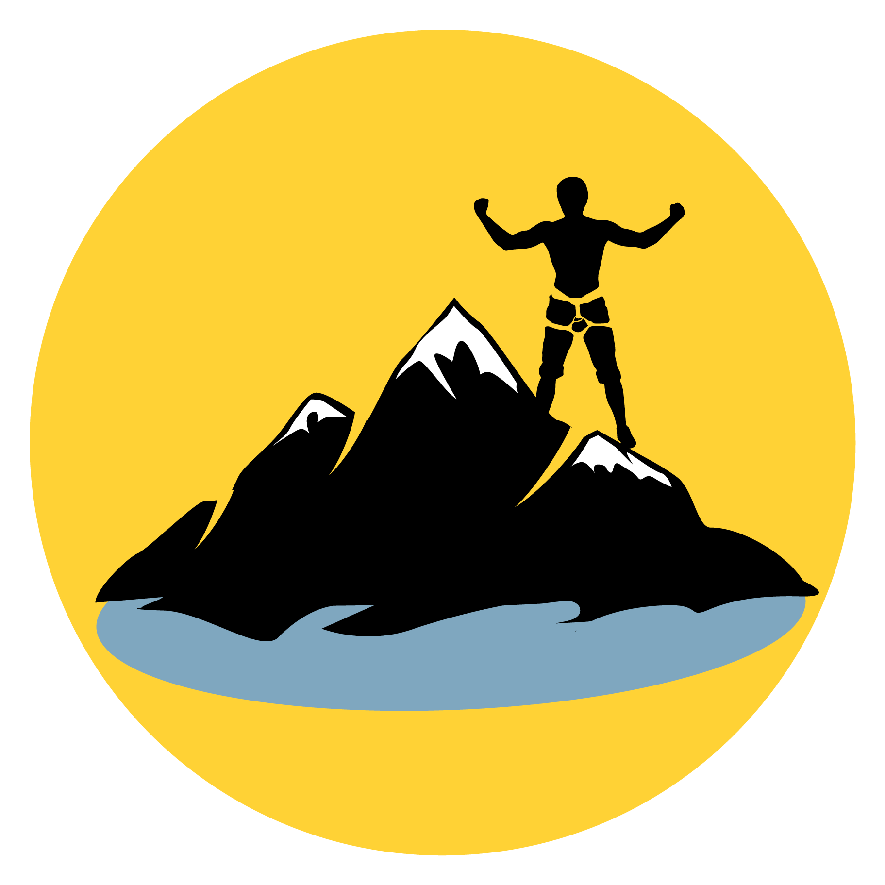Mountain Climber Clipart - Png Download (2160x2160), Png Download