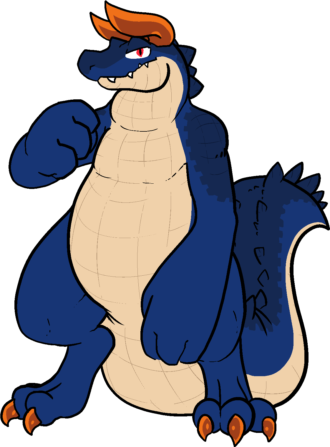 New Fursona - Trout - Cartoon Clipart (1200x1600), Png Download