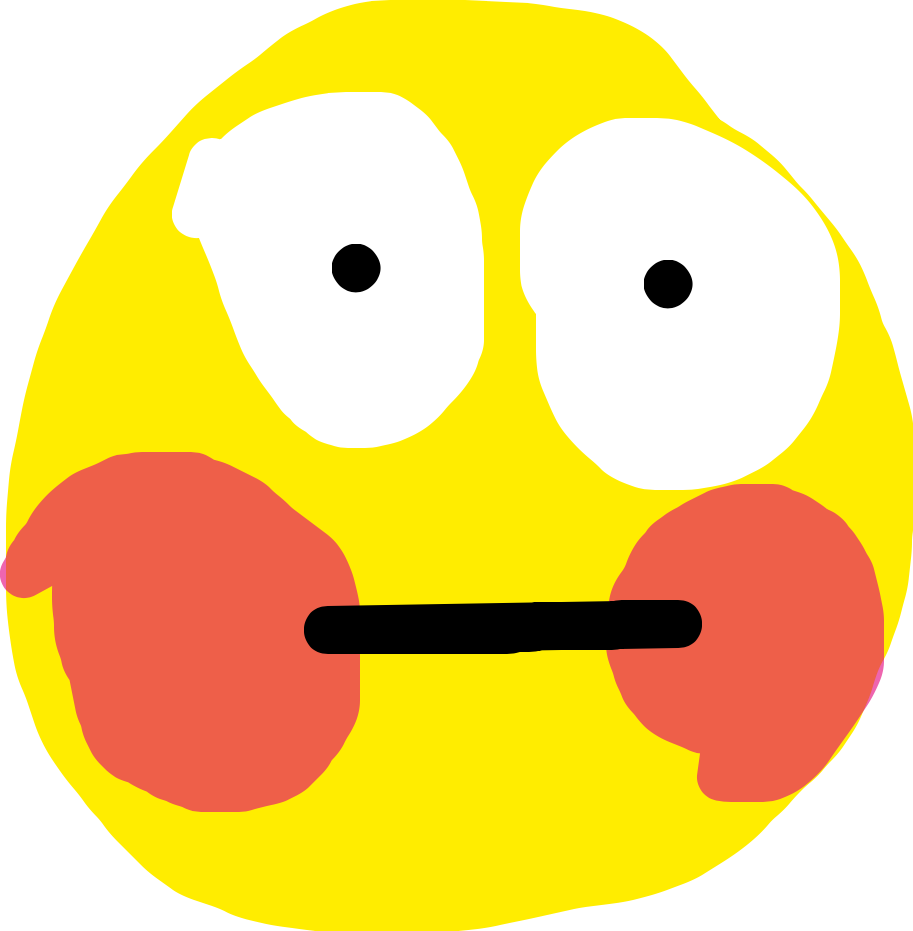 Im A Emogi 😳see I Make This Face 😦 Ops Rong One 😳see - Circle Clipart (913x931), Png Download