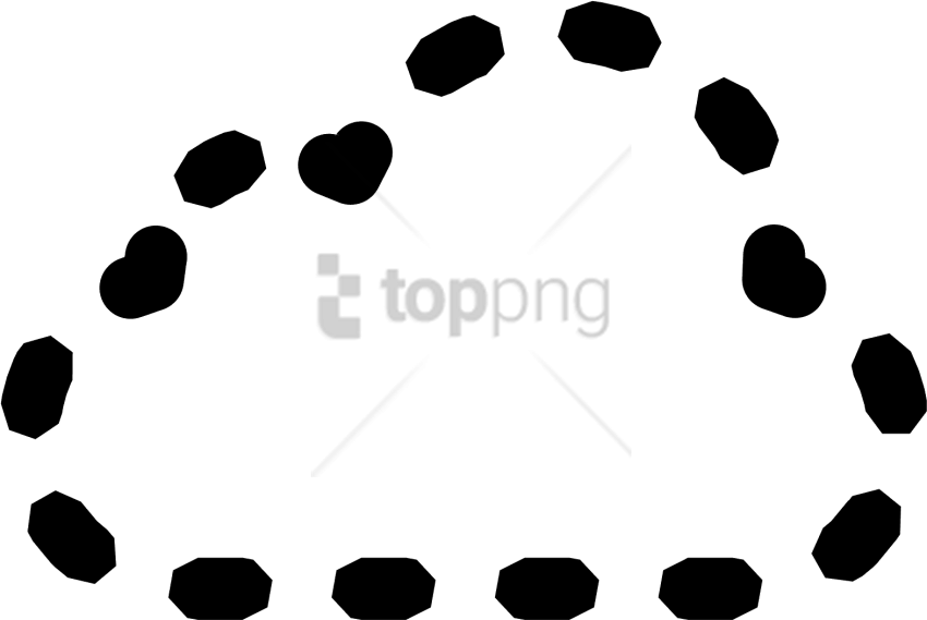 Free Png Nube Discontinua Icon Clipart (850x569), Png Download